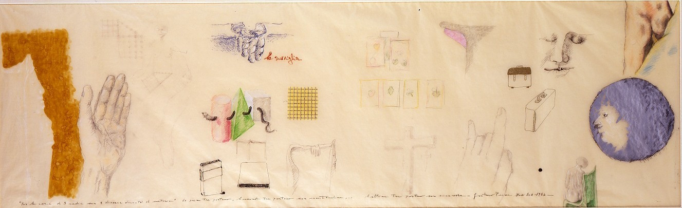 Gaetano Pesce. Pratt Chair, No. 3 Study Drawing
