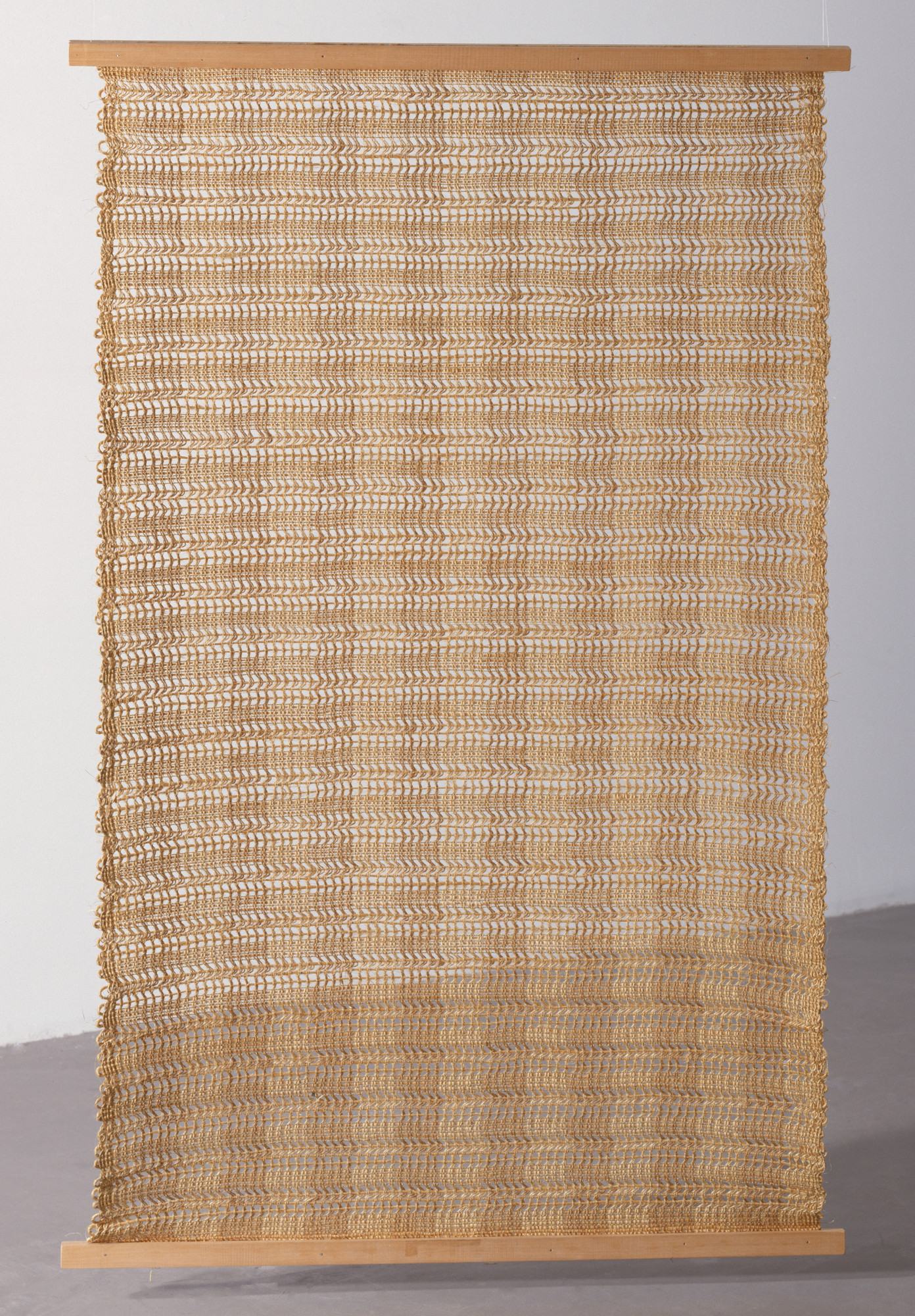 hanging room dividers on Anni Albers Free Hanging Room Divider C 1949 Moma