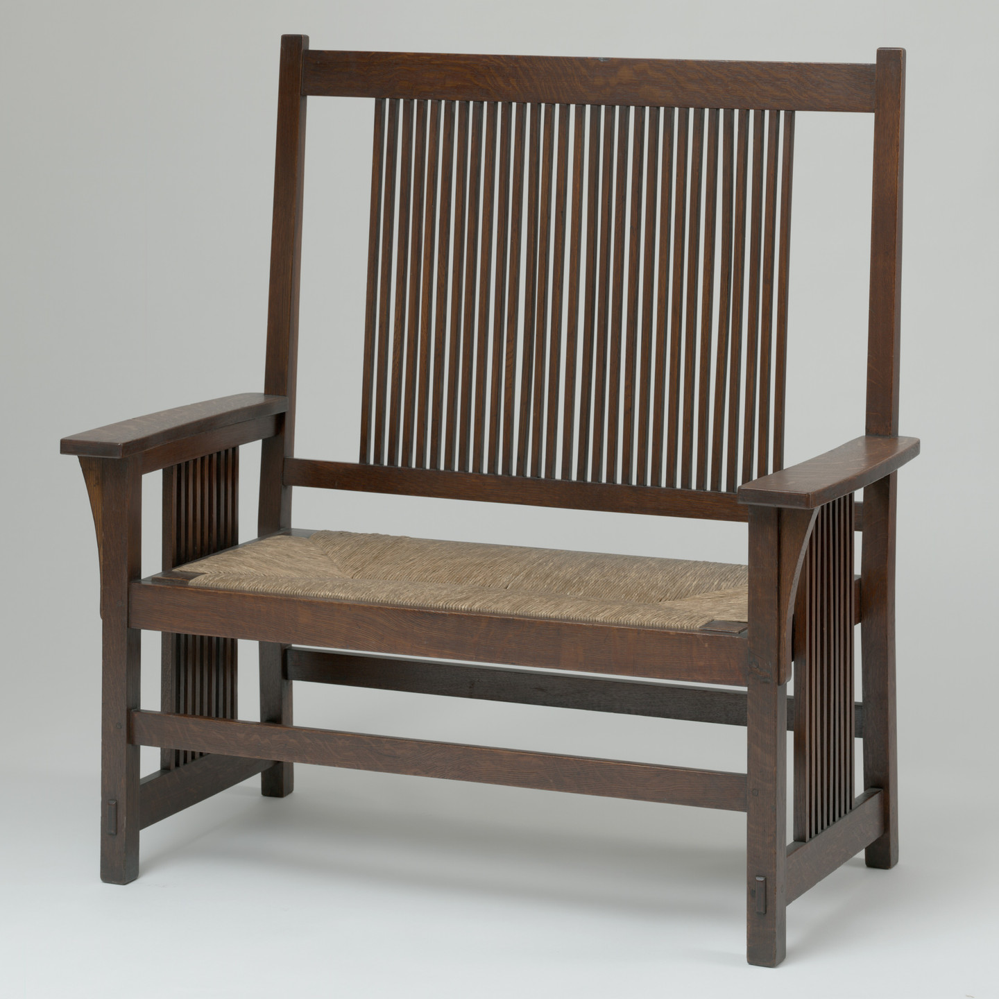 Gustav Stickley. Settee. 1905