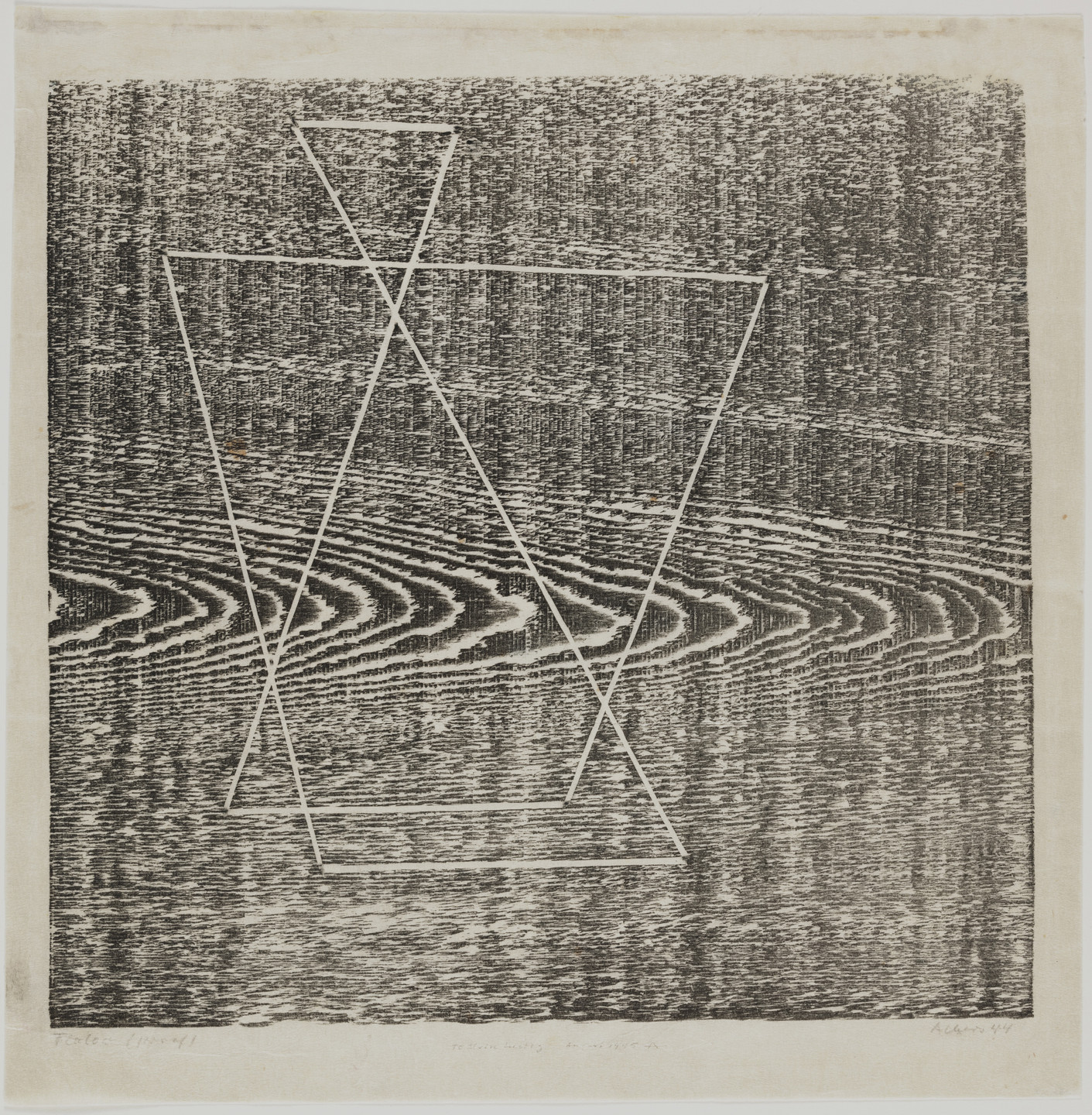 Josef Albers. Tlaloc. 1944