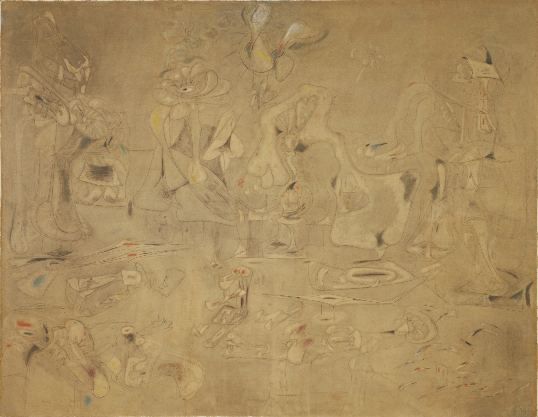 Arshile Gorky. Summation. 1947