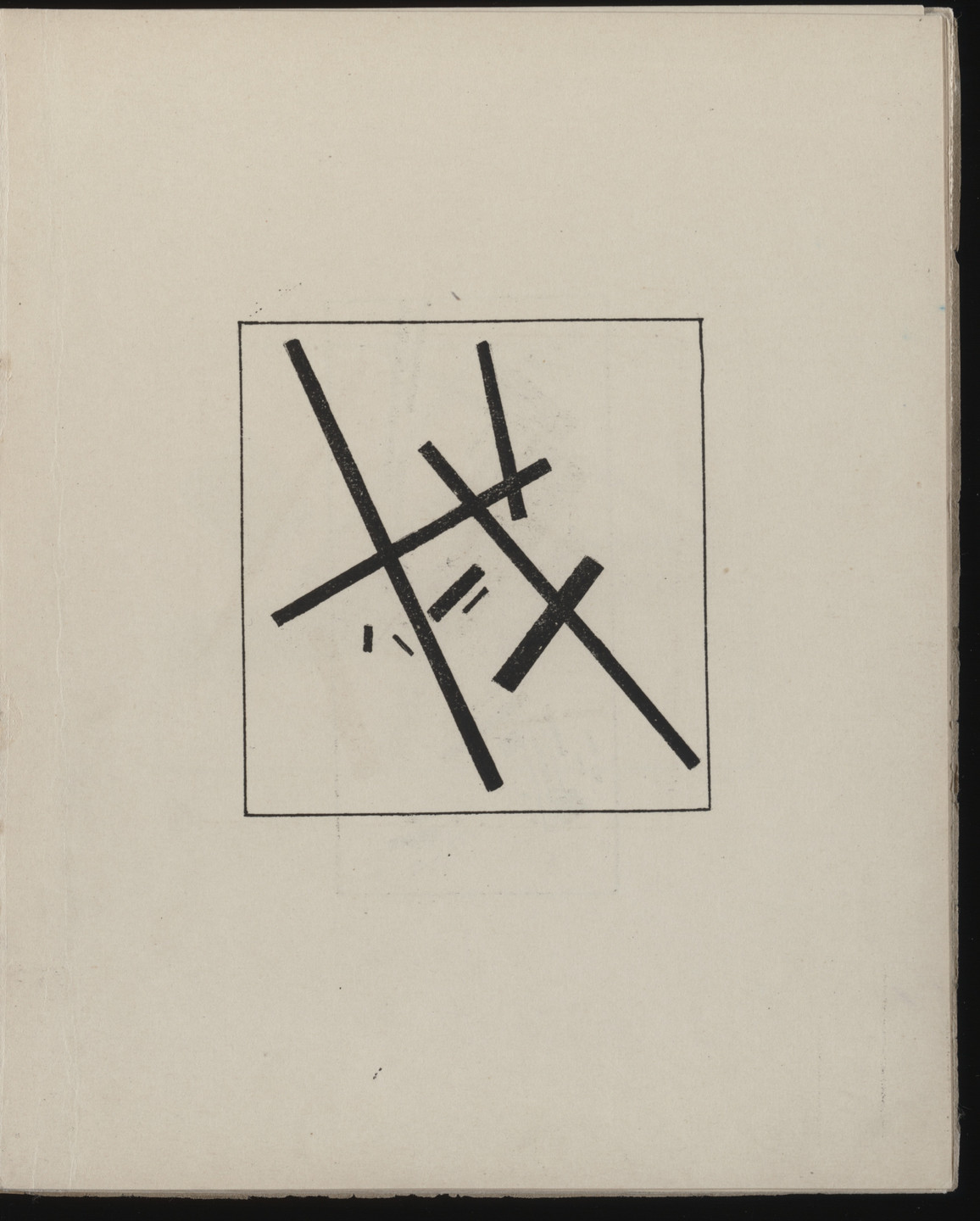 Kazimir Malevich. Suprematizm. 34 risunka (Suprematism: 34 Drawings). 1920