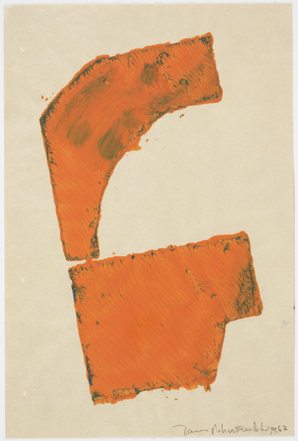 David Rabinowitch. _Untitled (DR62-92)_from Carved Woodblock Monotypes. 1962