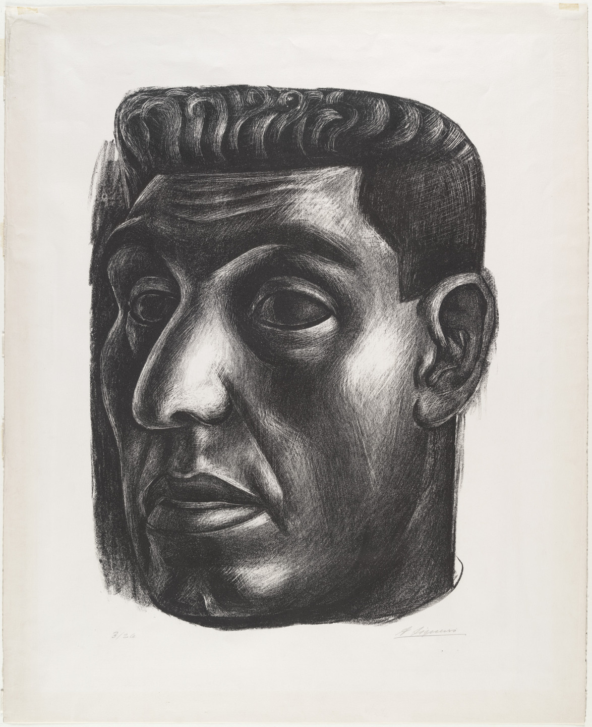 David Alfaro Siqueiros. Moisés Sáenz. 1931
