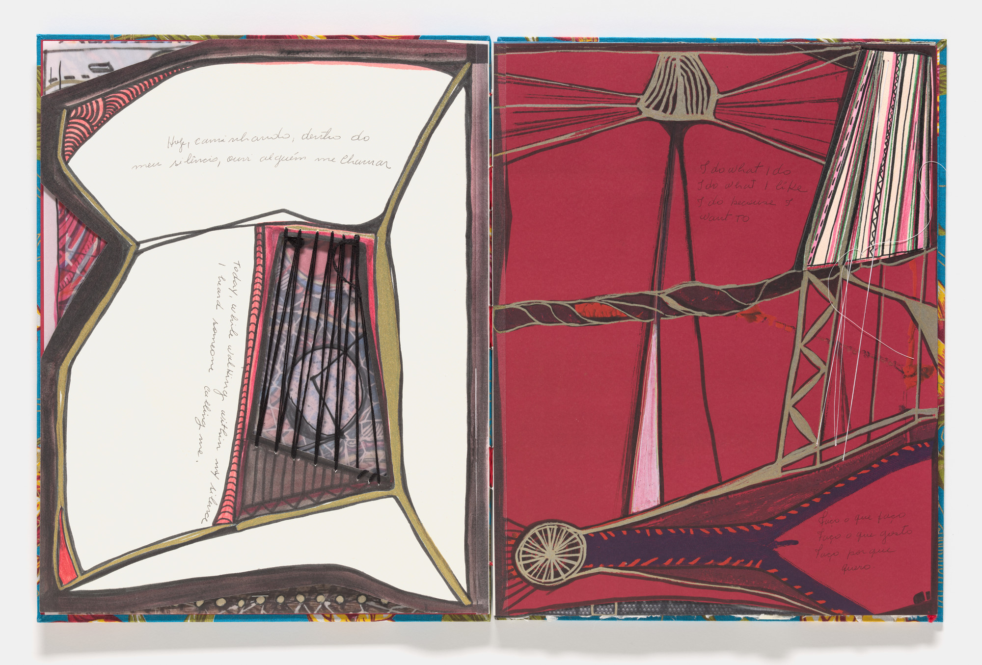 Sonia Gomes. Um poema desenhado (A Drawn Poem). 2024