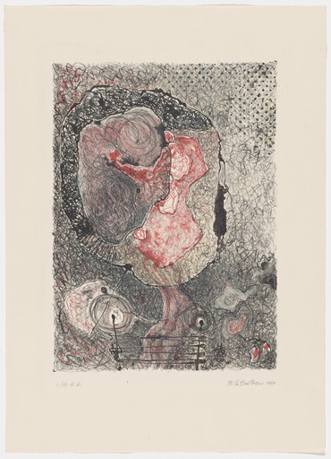 Geta Brătescu. Untitled from the portfolio Portraits of Medea (Portretele Medeei). 1979