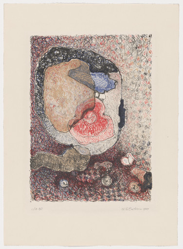 Geta Brătescu. Untitled from the portfolio Portraits of Medea (Portretele Medeei). 1979