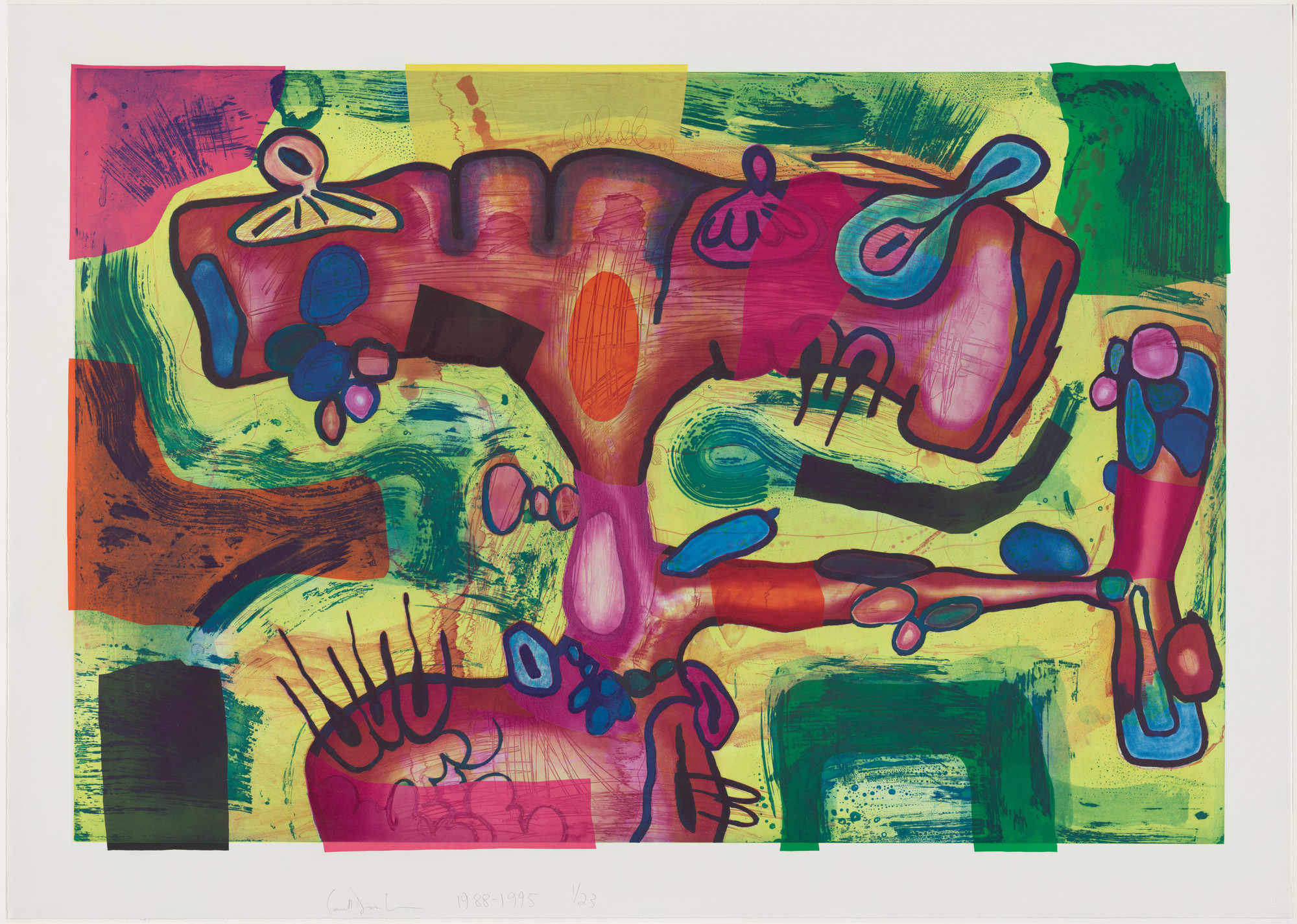 Carroll Dunham. Another Dimension