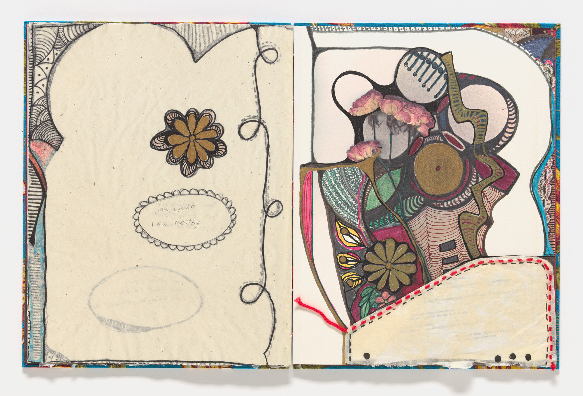 Sonia Gomes. Um poema desenhado (A Drawn Poem). 2024