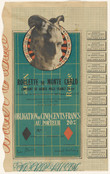 Marcel Duchamp. Monte Carlo Bond (No. 12). 1924