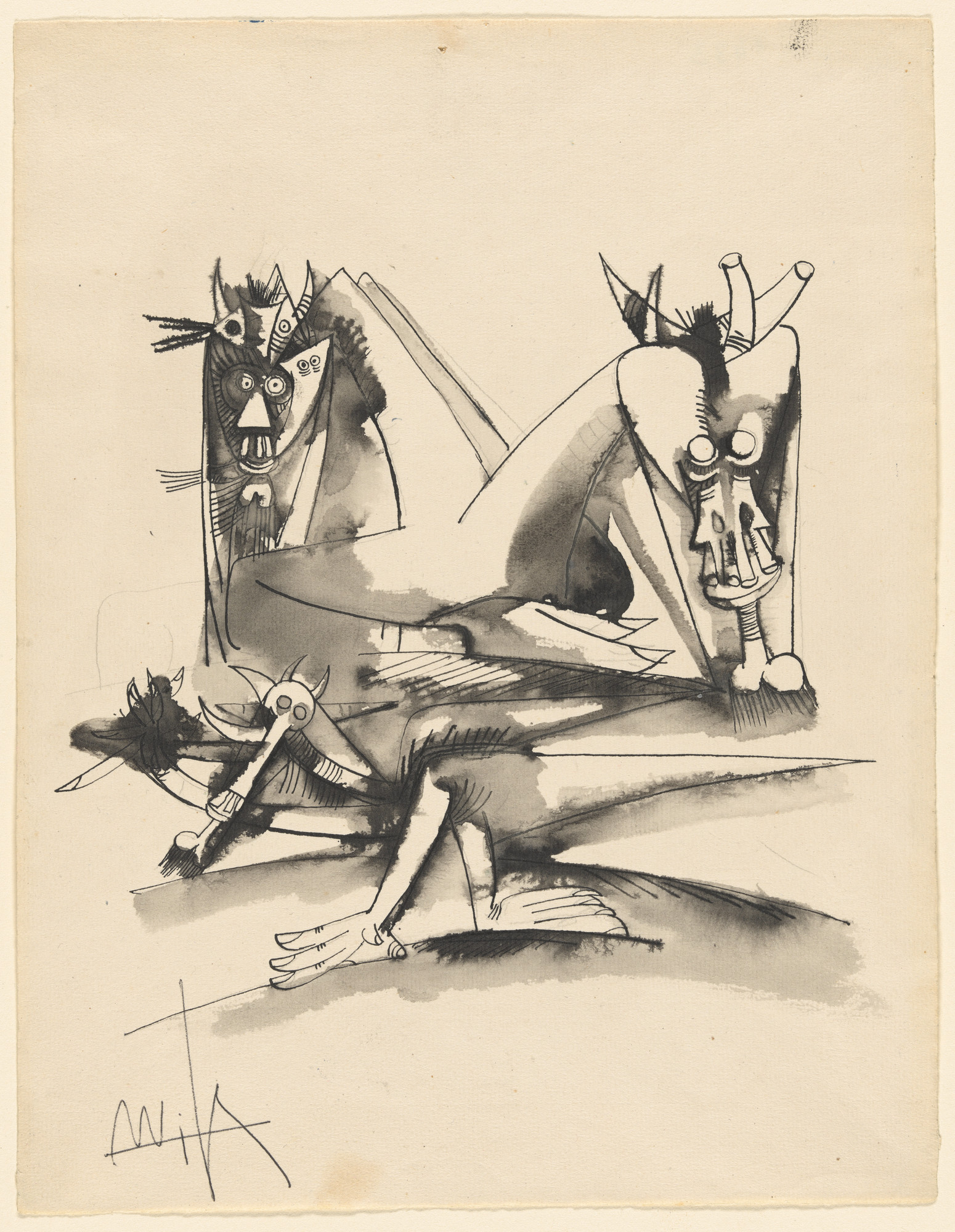 Wifredo Lam. Untitled