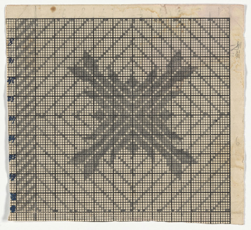 Design for Jacquard fabric book cover of Tkanina Polska (Polish Fabric)