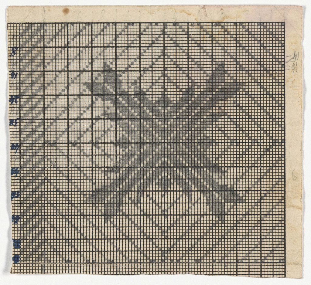 Design for Jacquard fabric book cover of Tkanina Polska (Polish Fabric)