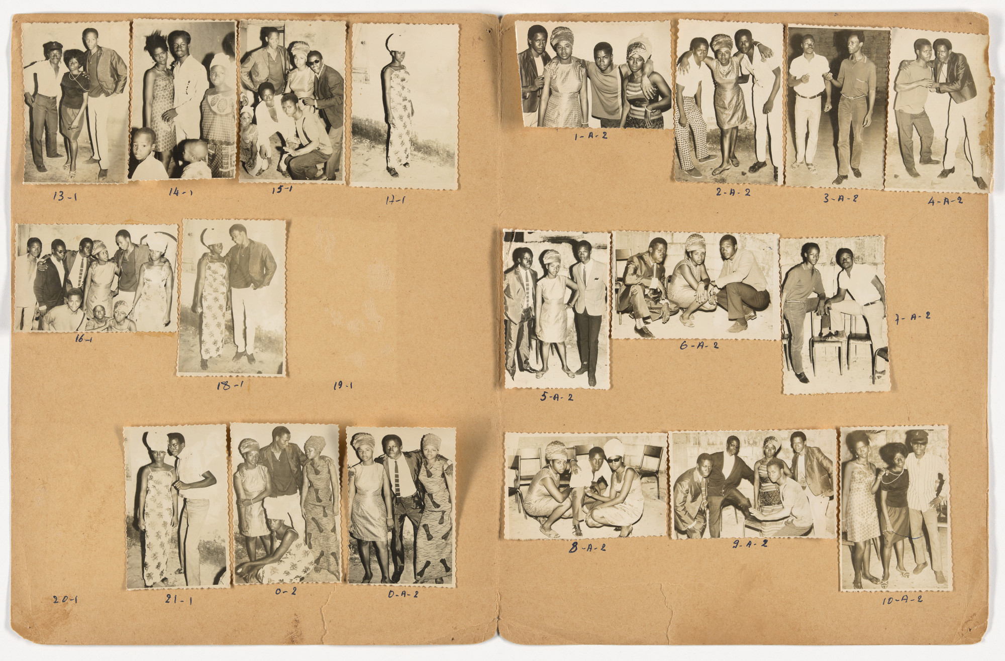 Malick Sidibé. Nuit du 10 octobre 1970 (Night of October 10, 1970). 1970