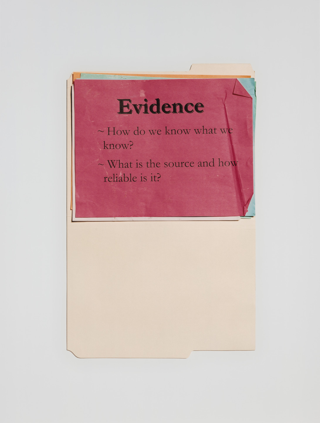 Anne Collier. Evidence. 2011