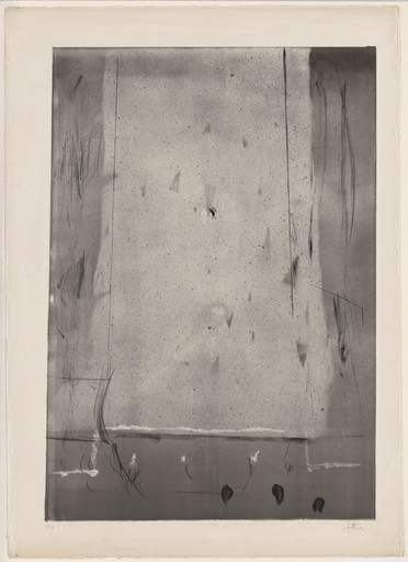 Antoni Tàpies. Gray Relief on Black. 1959 | MoMA