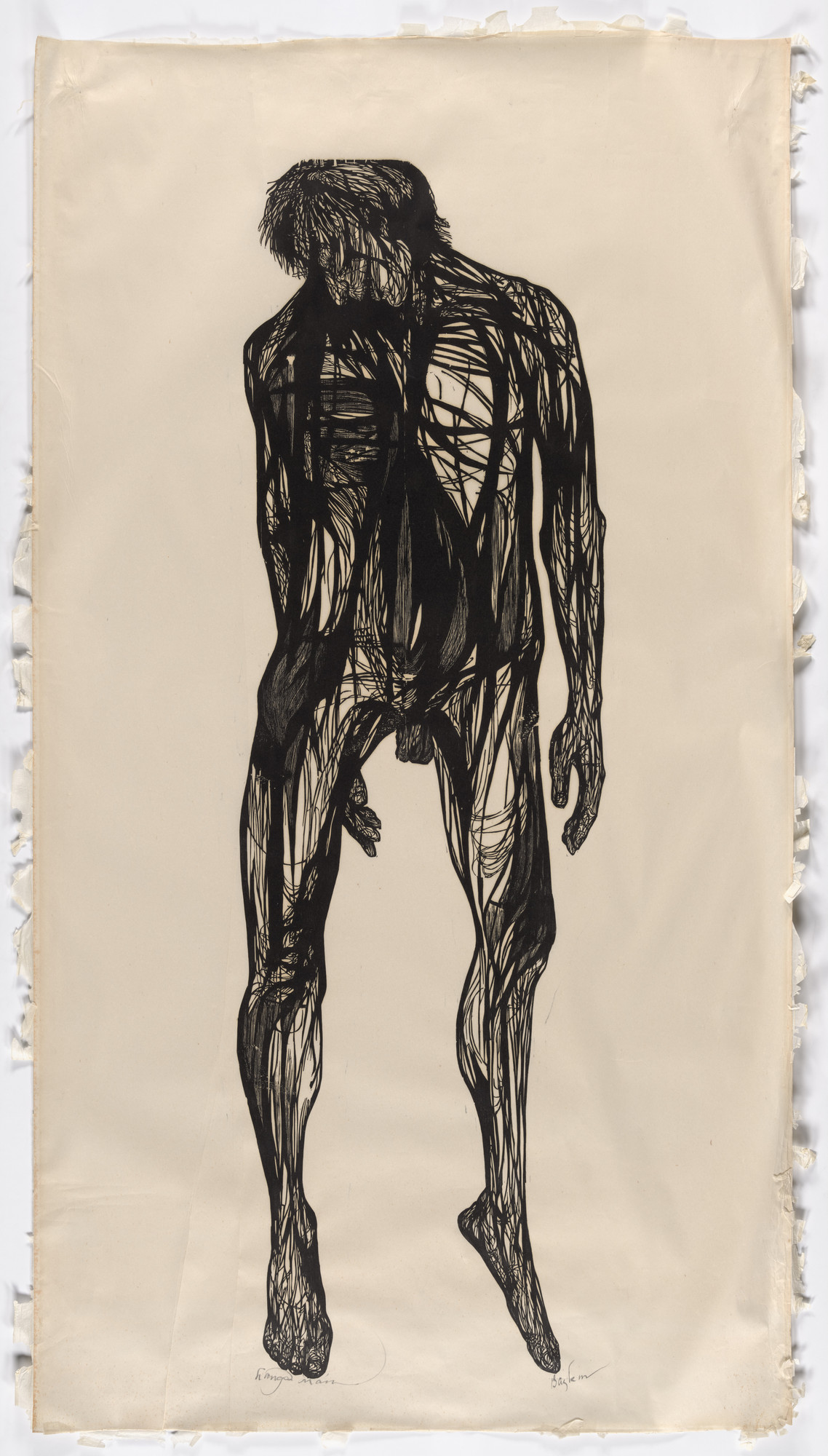 Leonard Baskin. The Hanged Man