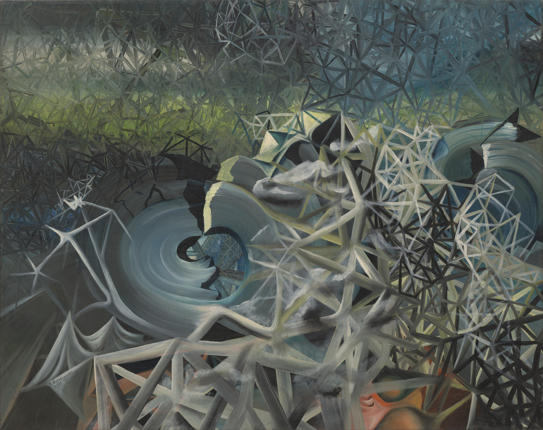 Oscar Domínguez. Nostalgia of Space. 1939
