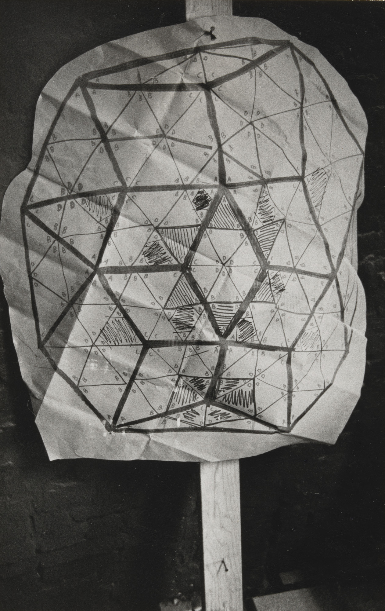 Syeus Mottel. Photograph from the book CHARAS: The Improbable Dome Builders (1973)