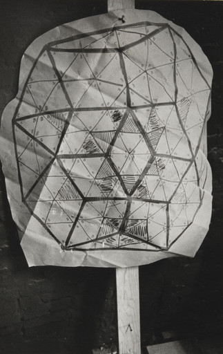 Syeus Mottel. Photograph from the book CHARAS: The Improbable Dome Builders (1973)