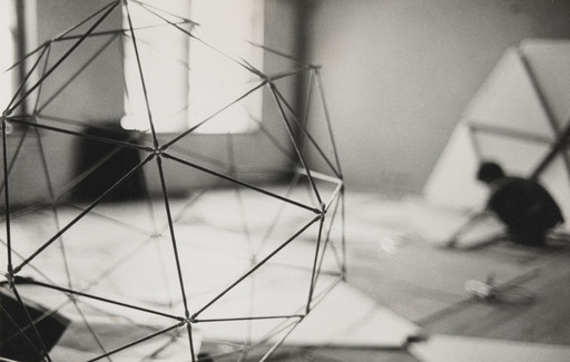 Syeus Mottel. Photograph from the book CHARAS: The Improbable Dome Builders (1973)