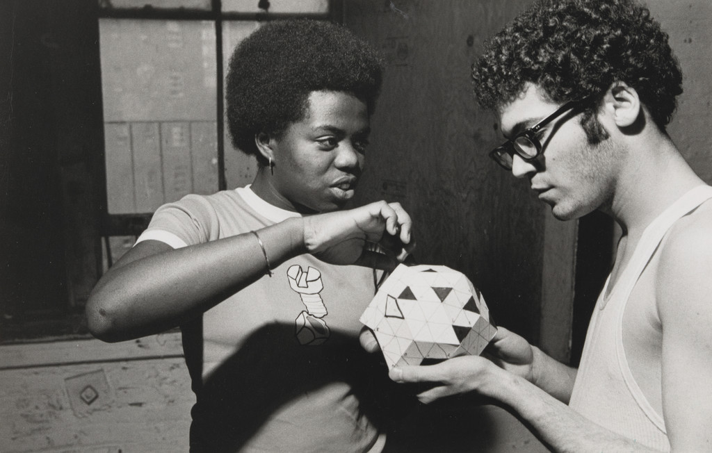 Photograph from the book CHARAS: The Improbable Dome Builders (1973)
