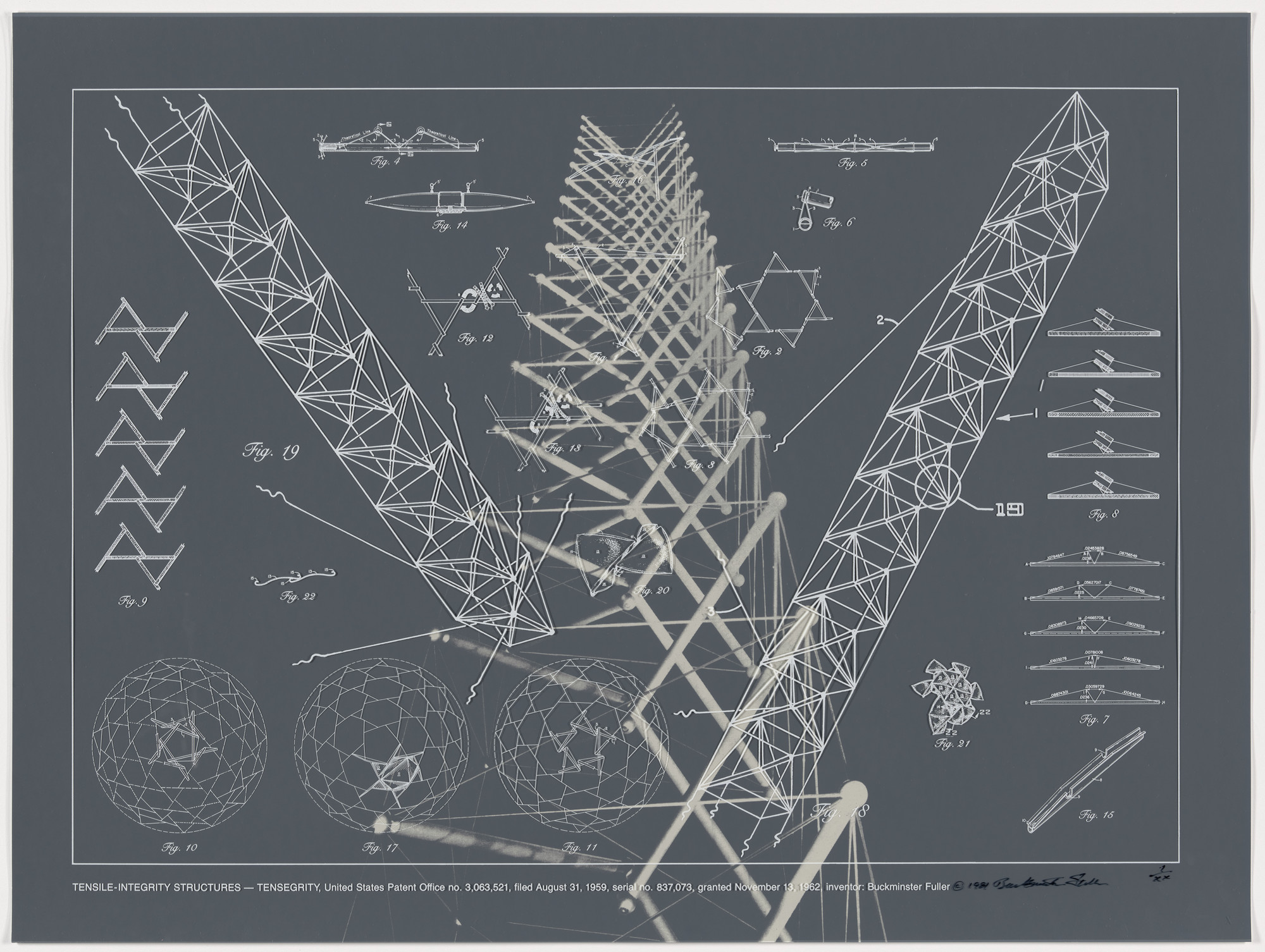 R. Buckminster Fuller. Tensile-Integrity Structures—Tensegrity from Inventions: Twelve Around One