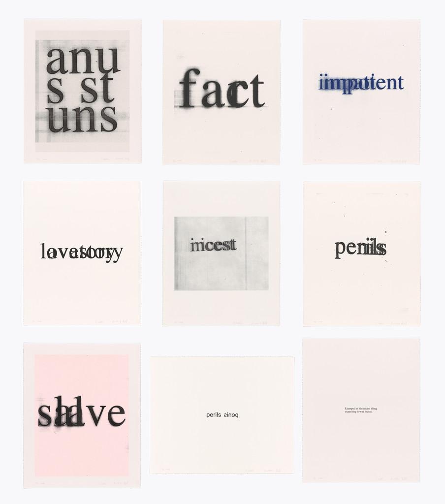 Psychopts, Christopher Wool, Richard Hell, 2008