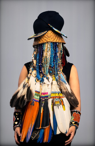 Dana Claxton. Headdress - Shadae. 2019