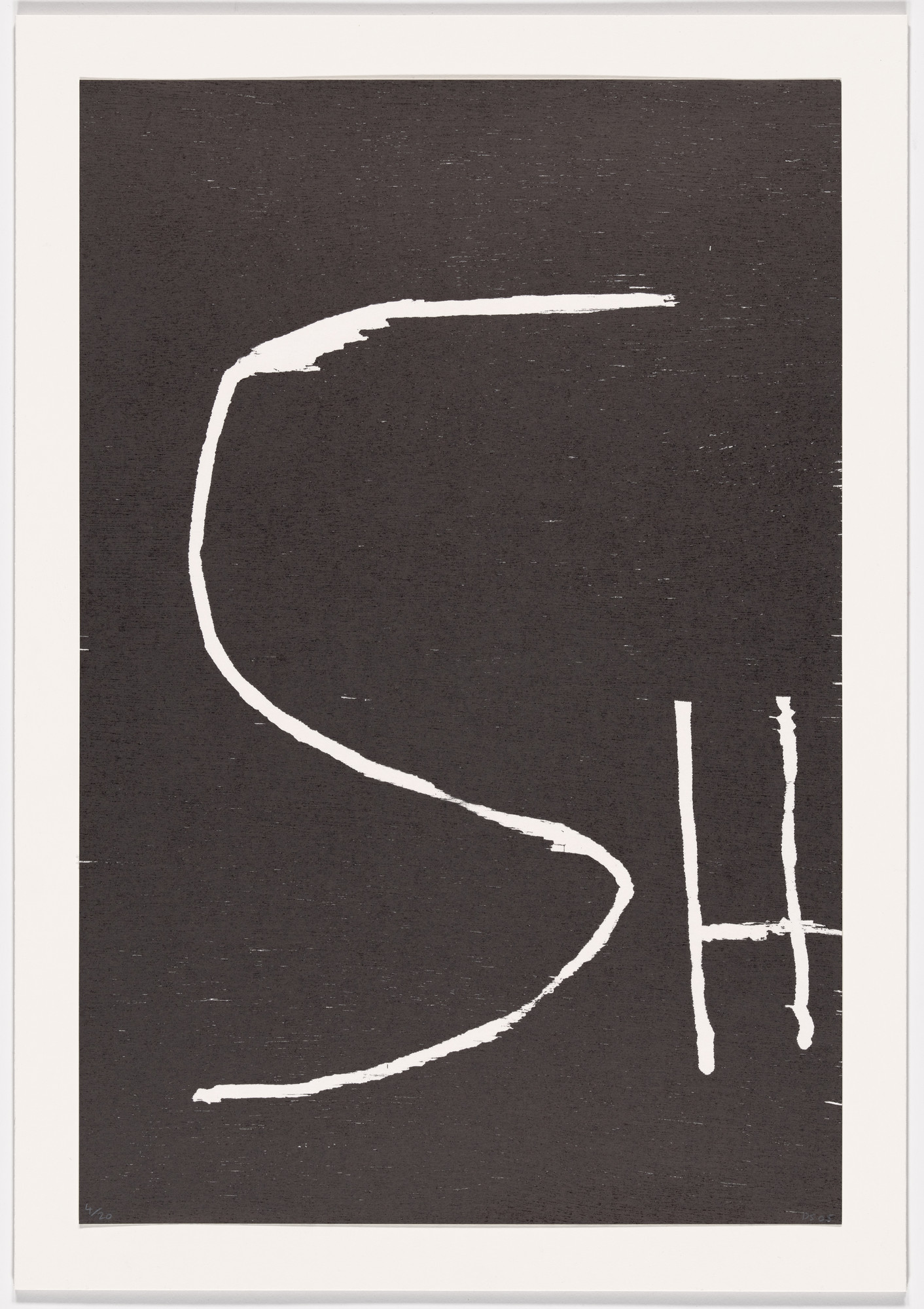 David Shrigley. Untitled (SH) from an untitled portfolio
