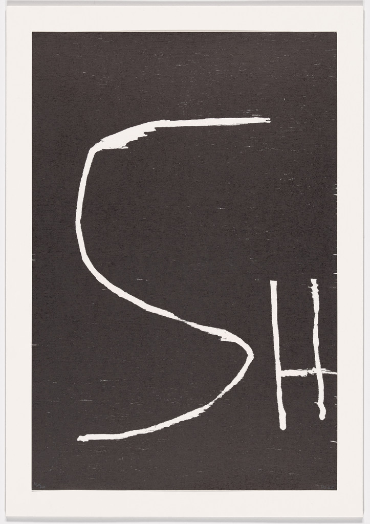 Untitled (SH) from an untitled portfolio by David Shrigley