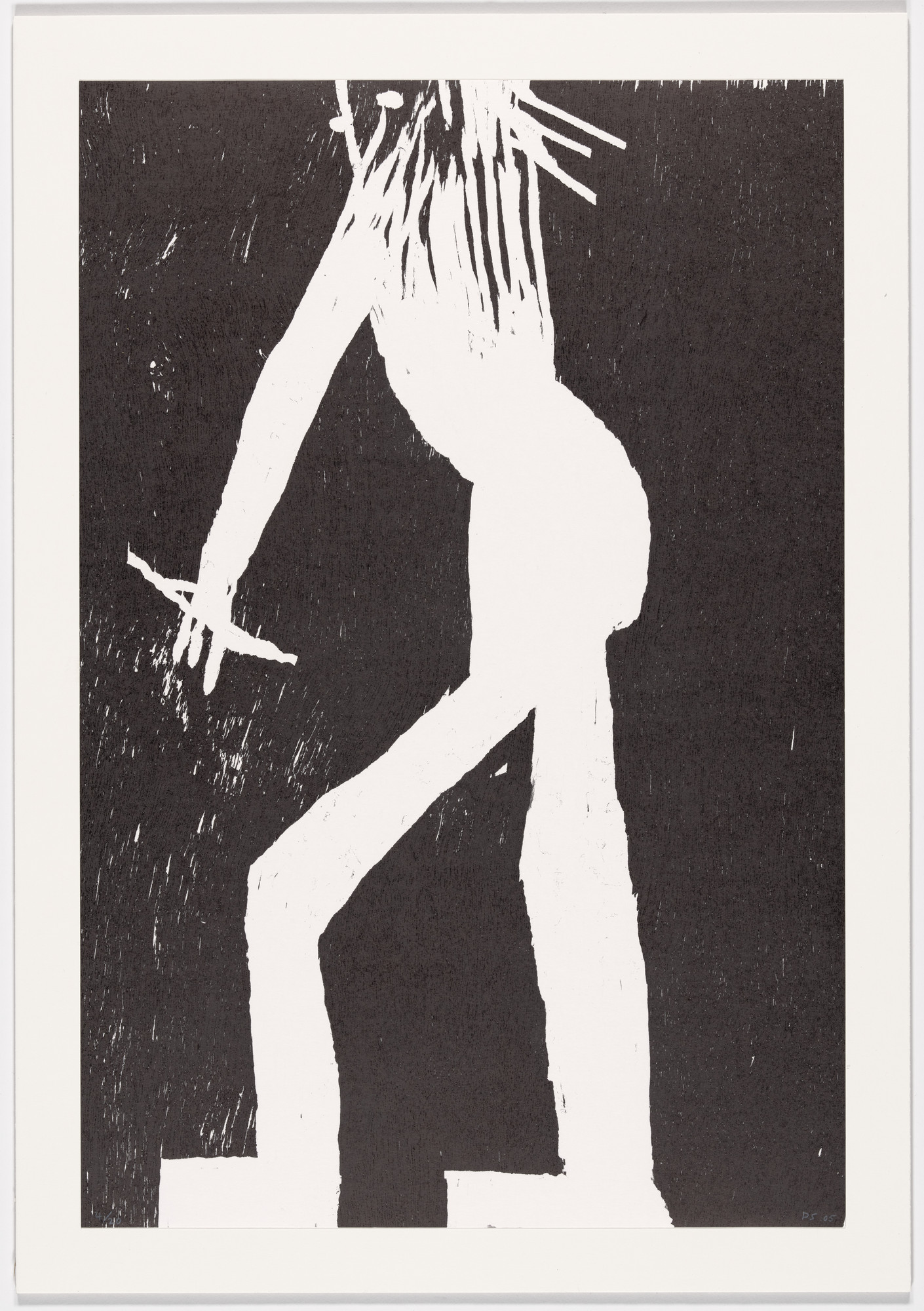 David Shrigley. Untitled (Man) from an untitled portfolio