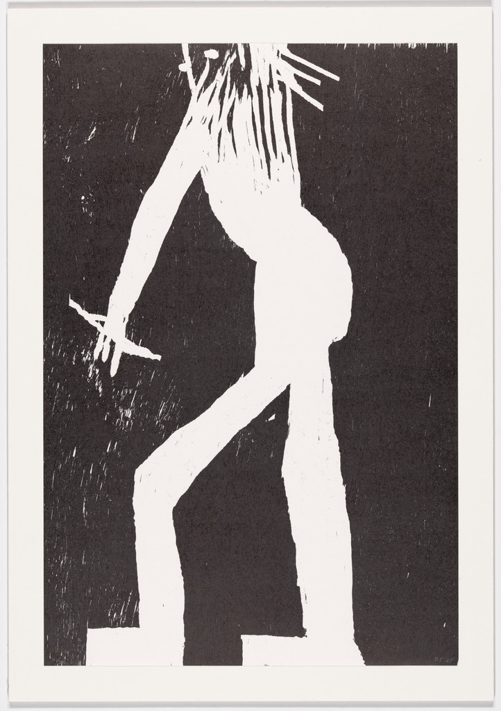 Untitled (Man) from an untitled portfolio by David Shrigley