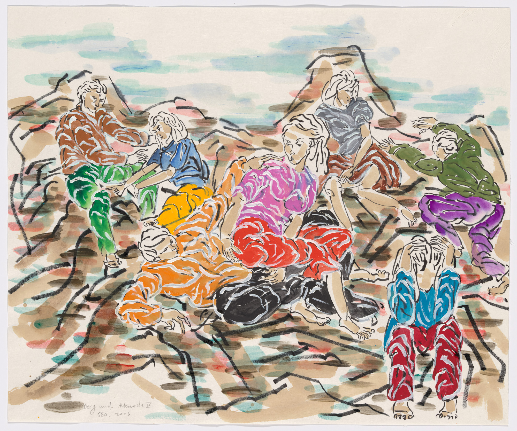 SEO (Seo Soo-Kyoung). Berg und Mensch IX