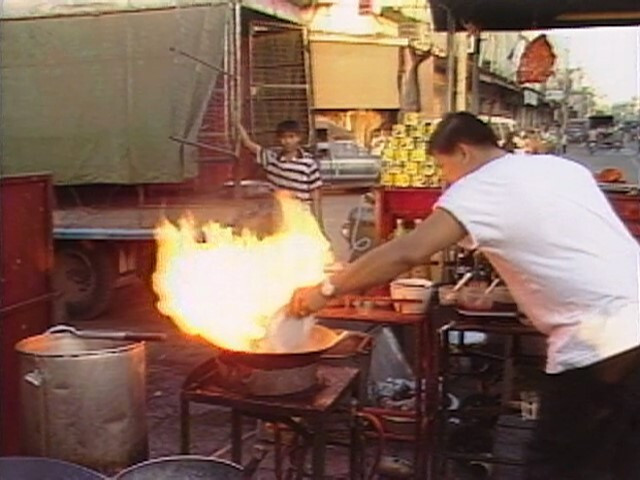 Flying Morning Glory (on fire)