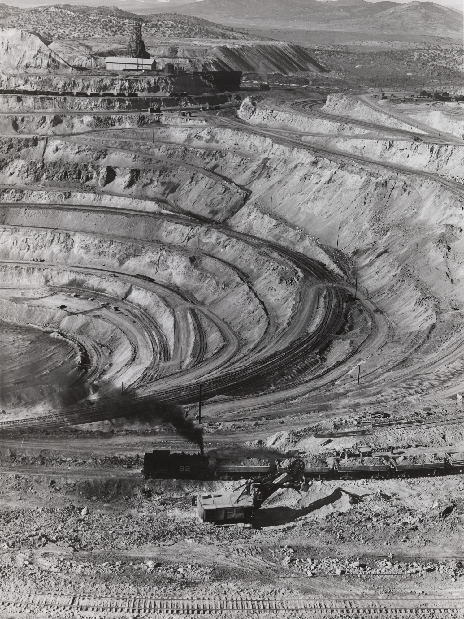 Arthur Rothstein. Copper Pit, Ruth, Nevada