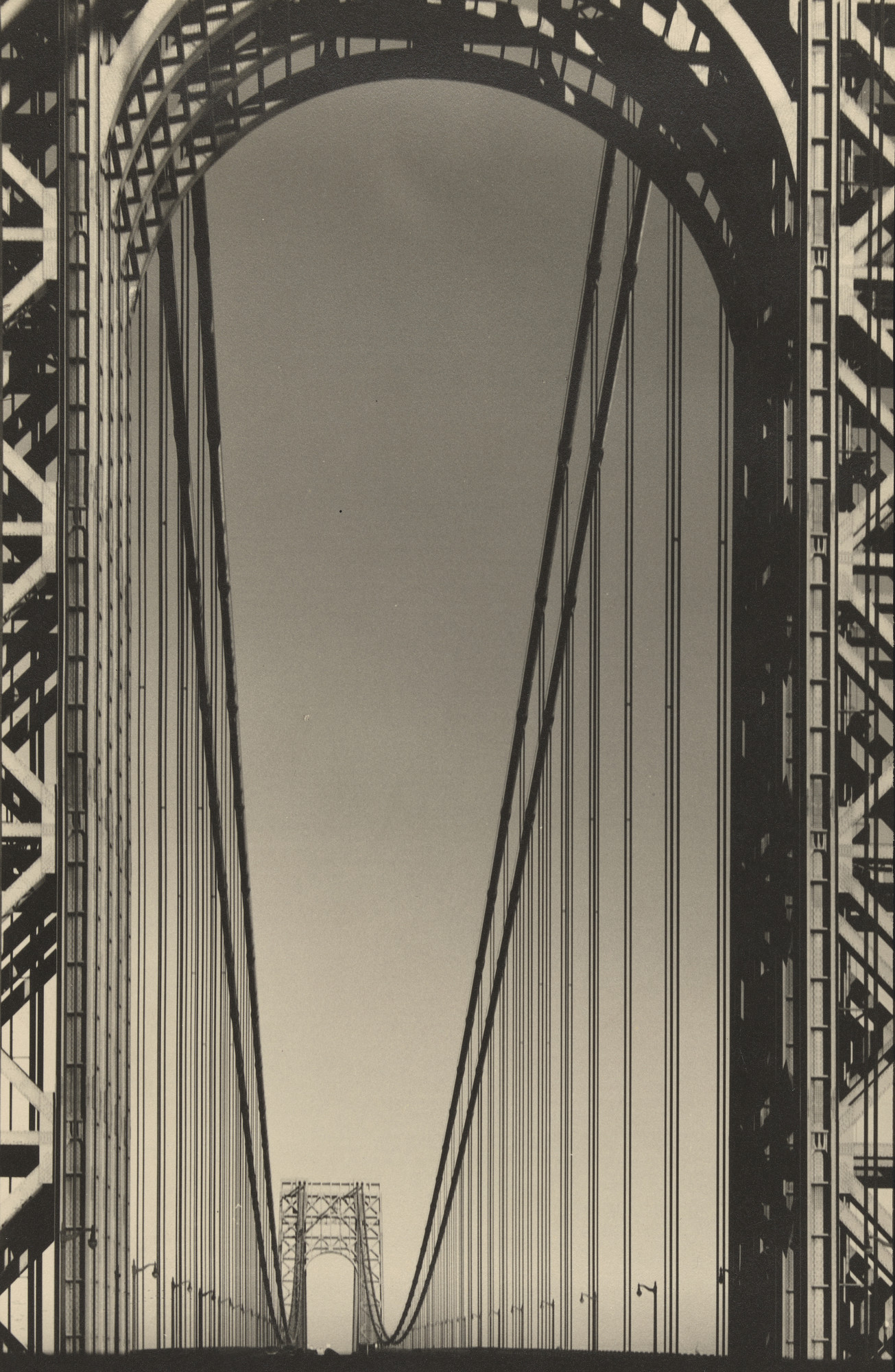 Margaret Bourke-White. George Washington Bridge, New York