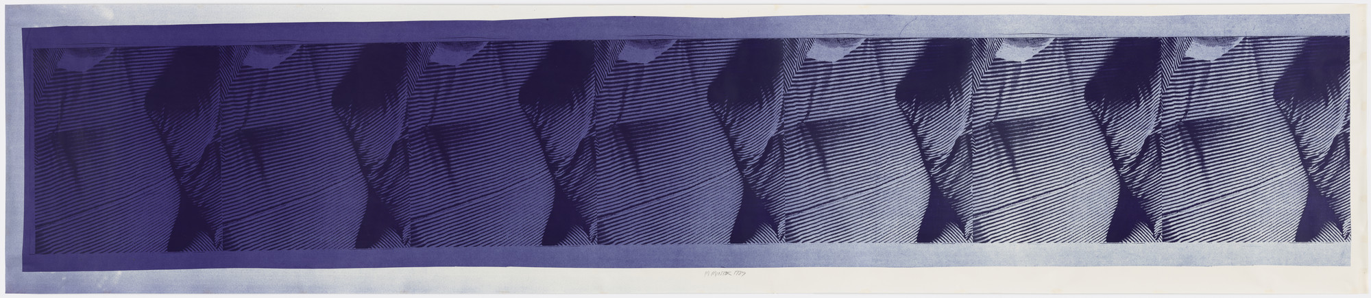 Marilyn Minter. Sleep Drawing. 1989