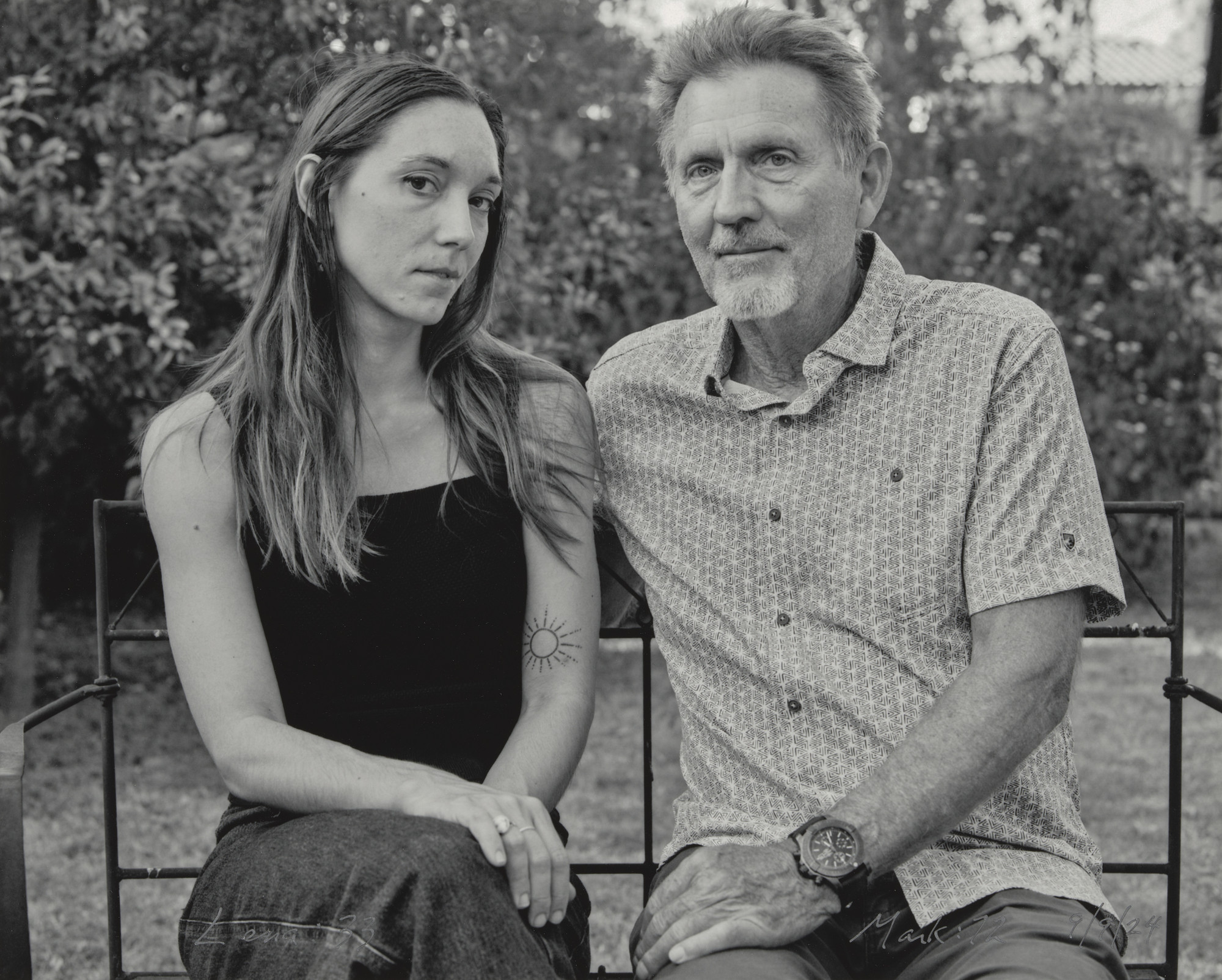 Mark Klett. Lena: 33, Mark: 72. September 9, 2024