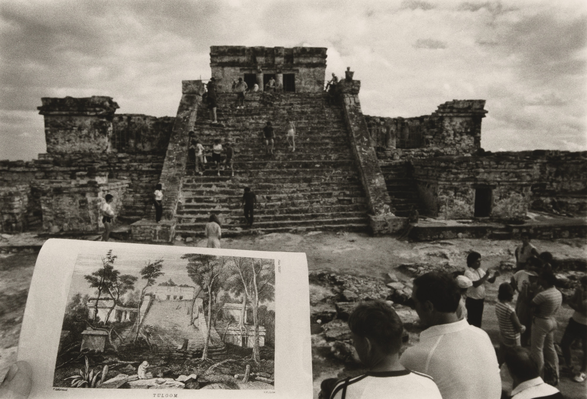 Leandro Katz. Tulúm, after Catherwood [The Castle]
