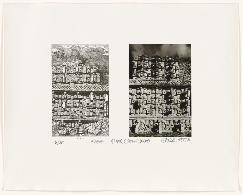 Kabah, after Catherwood [Temple of the Masks]