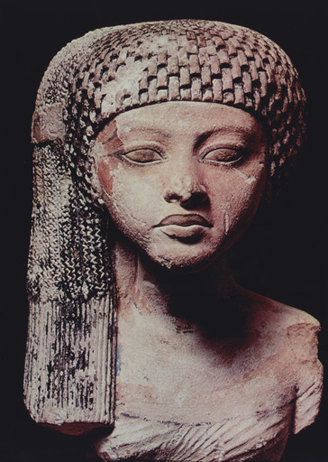 Miscegenated Family Album (Worldly Princesses), L: Nefertiti’s daughter, Merytaten; R: Devonia’s daughter, Kimberley