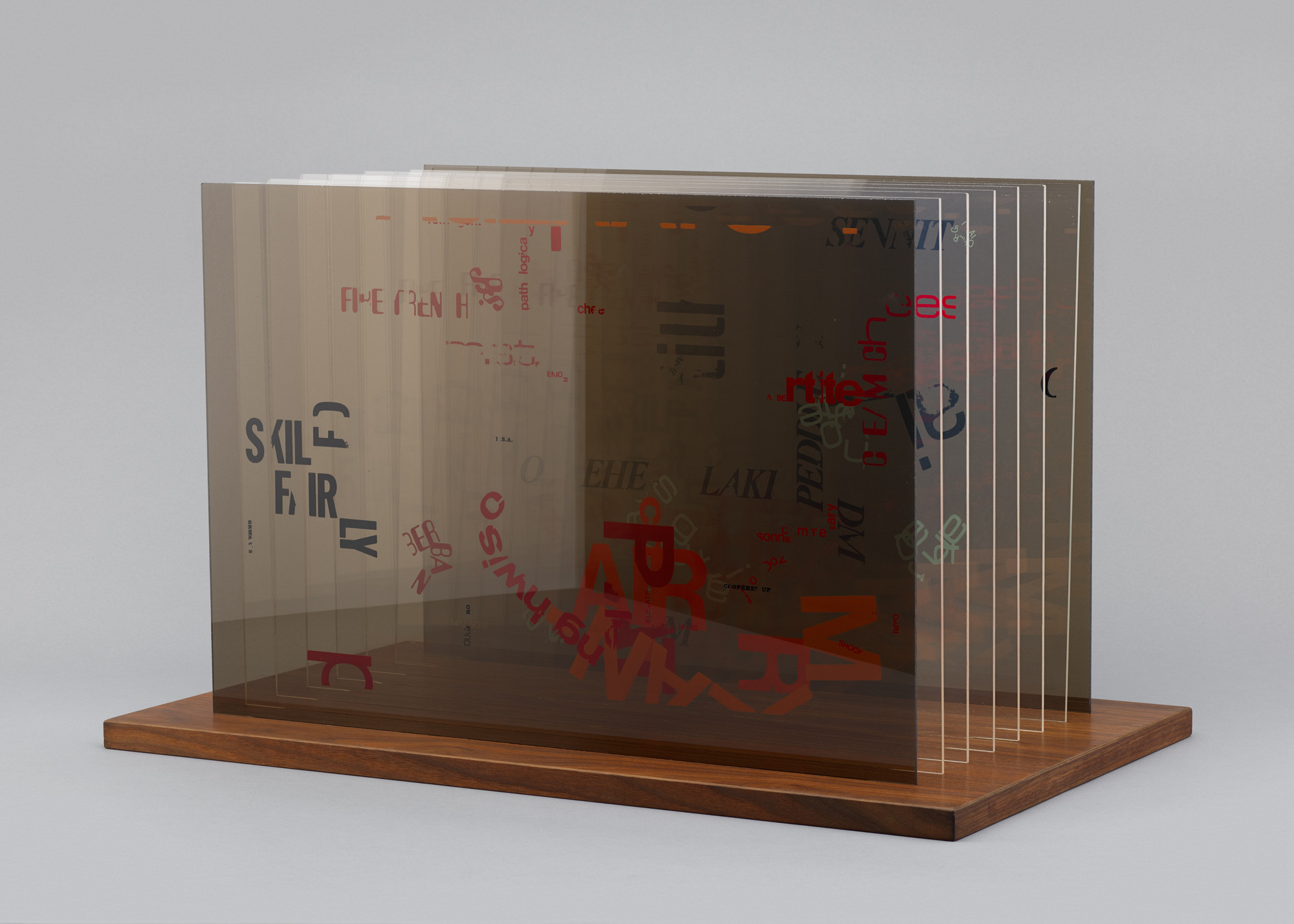 John Cage. Not Wanting to Say Anything about Marcel, Plexigram II