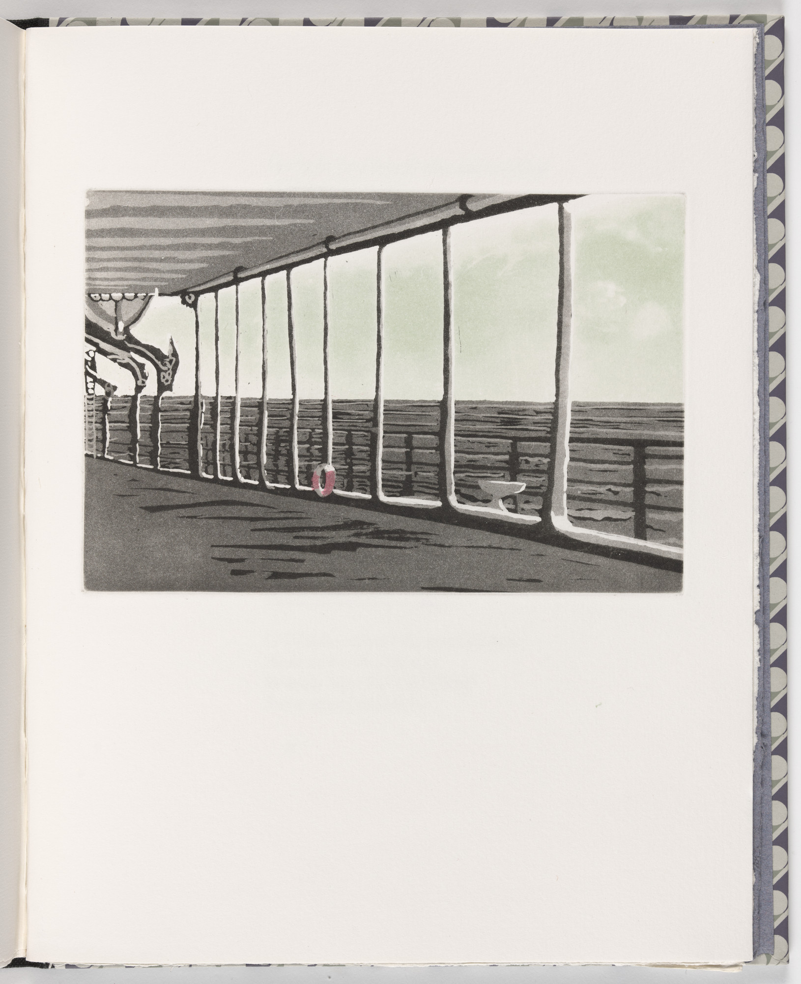 Patrick Procktor. I Pass, like Night, from Land to Land from The Rime of the Ancient Mariner