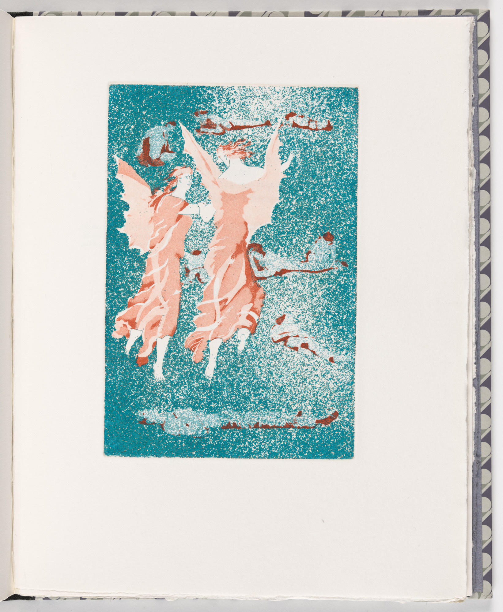 Patrick Procktor. Two of the Polar Spirit's Fellow Daemons from The Rime of the Ancient Mariner