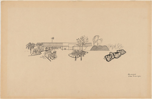 Beach House for Mr. and Mrs. Burton Tremaine, project, Santa Barbara, California