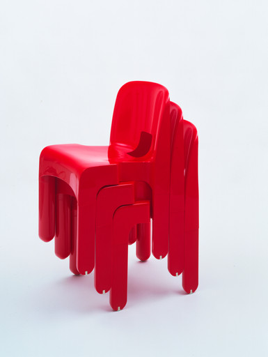 Joe Colombo. Universale stacking side chairs. 1967 | MoMA