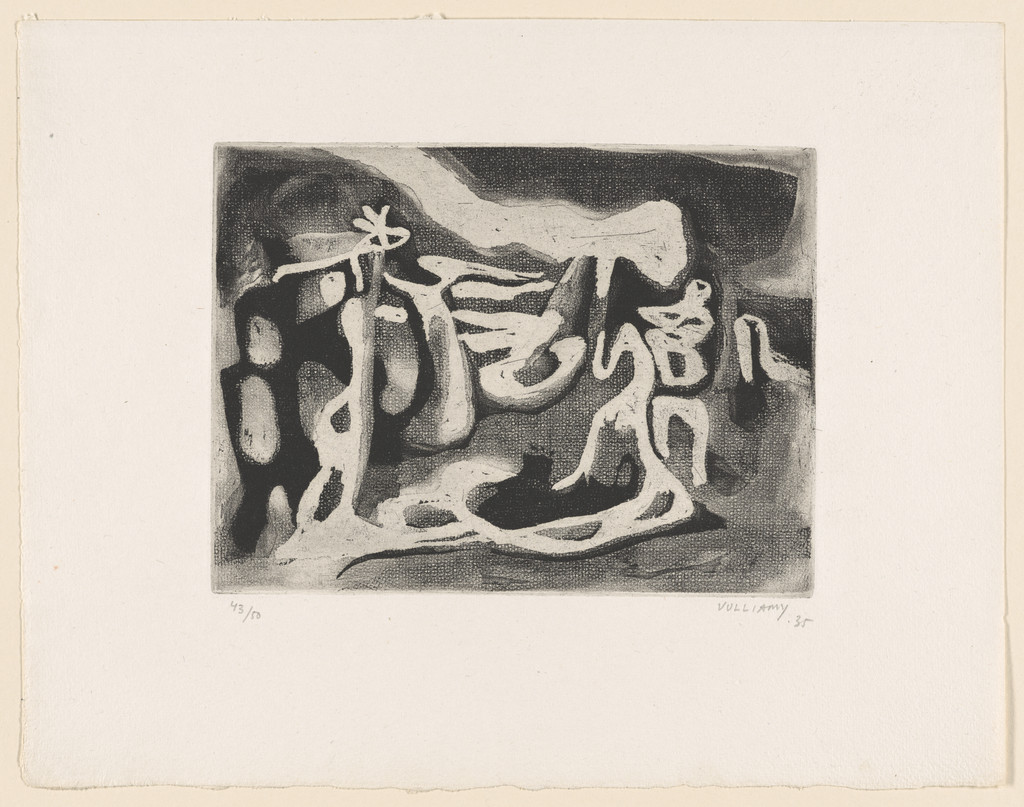 Plate (folio 47) from 23 Gravures