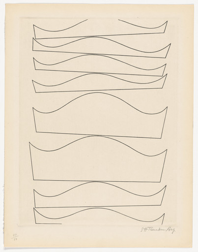 Plate (folio 43) from 23 Gravures