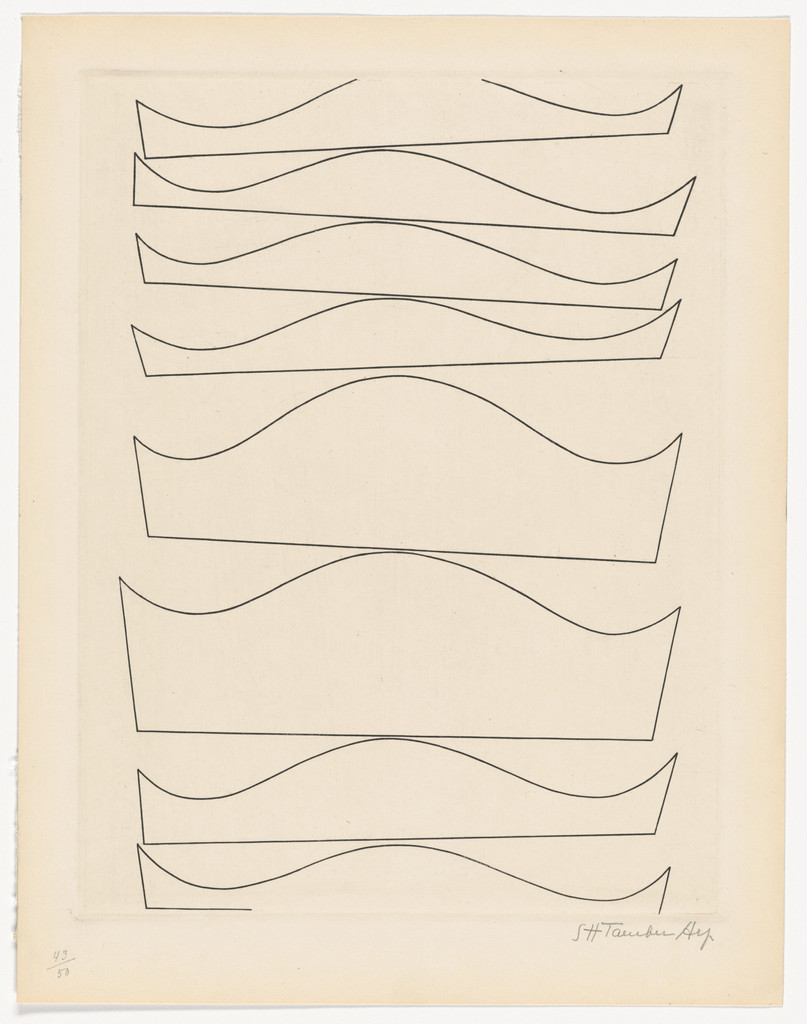 Plate (folio 43) from 23 Gravures